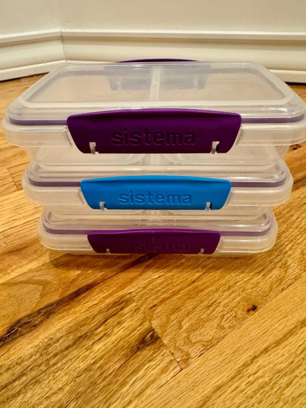 Sistema Klip It (6) & Snap Lock (2) Meal Prep Containers VGUC 8 Mix/Match